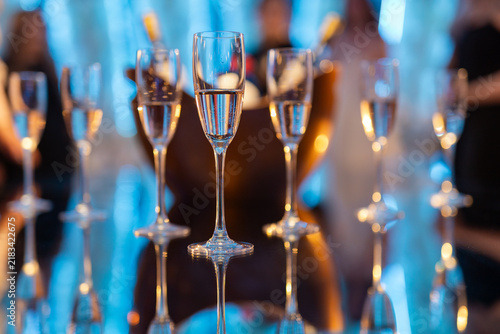 Sticker Champagne glasses