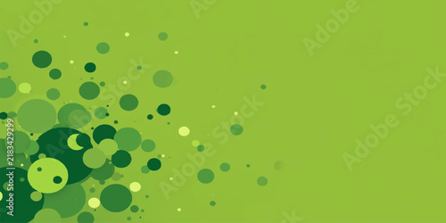 Green Water Drops on Fresh Green Background with Dewy Liquid Texture, Natural Macro Surface, Clean Freshness and Abstract Aqua Pattern for Wallpaper and Design