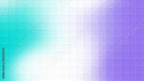 Obraz na płótnie Teal and purple cubic glass pattern gradient background