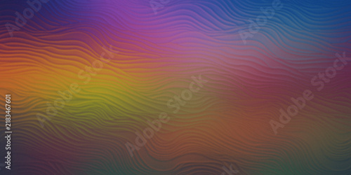 Canvastavla Abstract wavy gradient background featuring vibrant rainbow color hues
