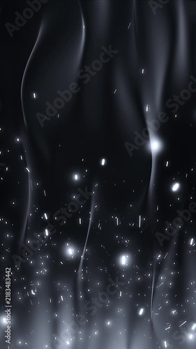 Experience Dark Elegance With Sparkling Lights in Social Media Background Loop