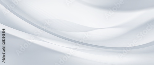 Abstract white silk fluid wave elegant dynamic background