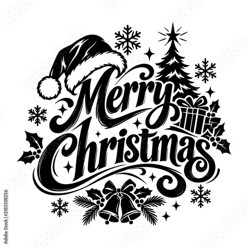 Merry Christmas Svg 