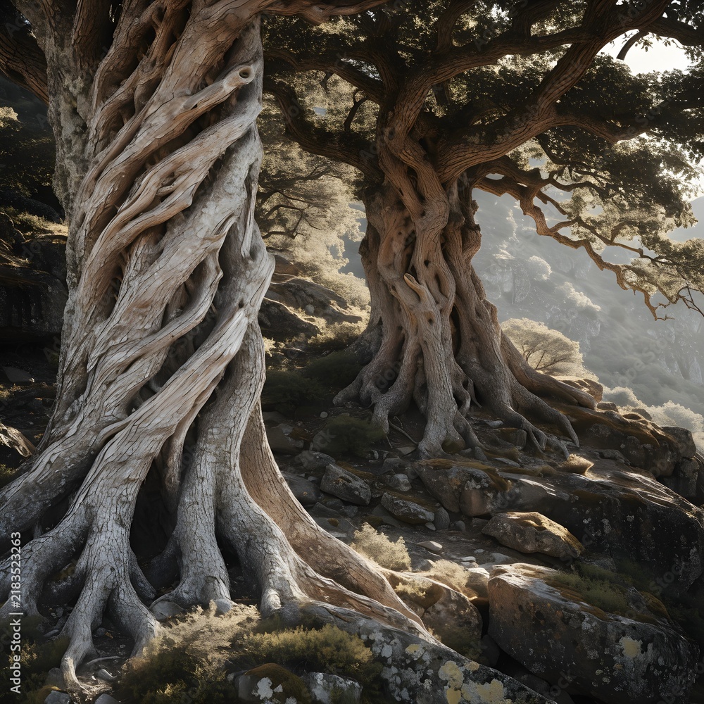 Fototapeta premium old tree in the forest