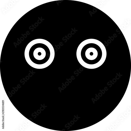 Face Without Mouth  Icon, Mouthless Face Line Icon, Silent Face Line Icon