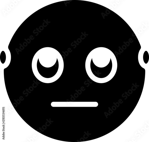 Face with Rolling Eyes Emoji Icon, Rolling Eyes Emoji Icon, Annoyed Face Emoji Symbol