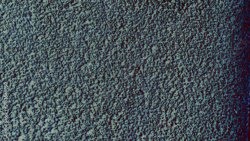 Fotografie Dark teal rough sandpaper texture background full frame grainy asphalt stone sur