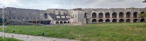 Bild auf Leinwand View of the ruins of the castle in the city of Ioannina (Epirus, Greece)