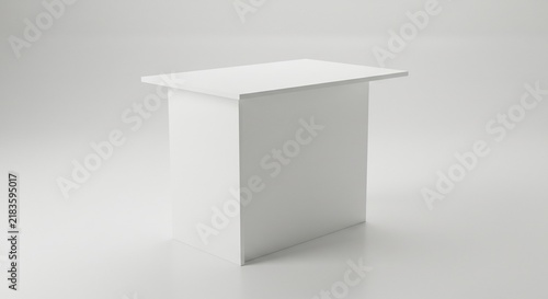 Minimalist Bar Table: A sleek, modern bar table with a clean, flat surface and a sturdy base. Its simple design and neutral color make it a versatile addition to any contemporary space.