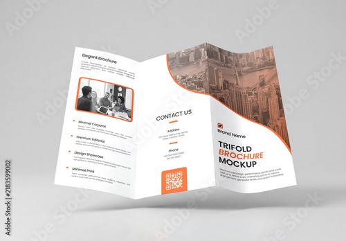 Trifold Brochure Mockup