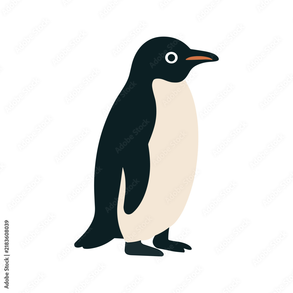 Obraz premium Cute Penguin Illustration