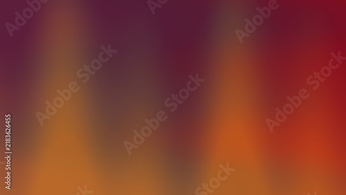 Canvas Print Abstract warm gradient background with purple orange and red blended colors