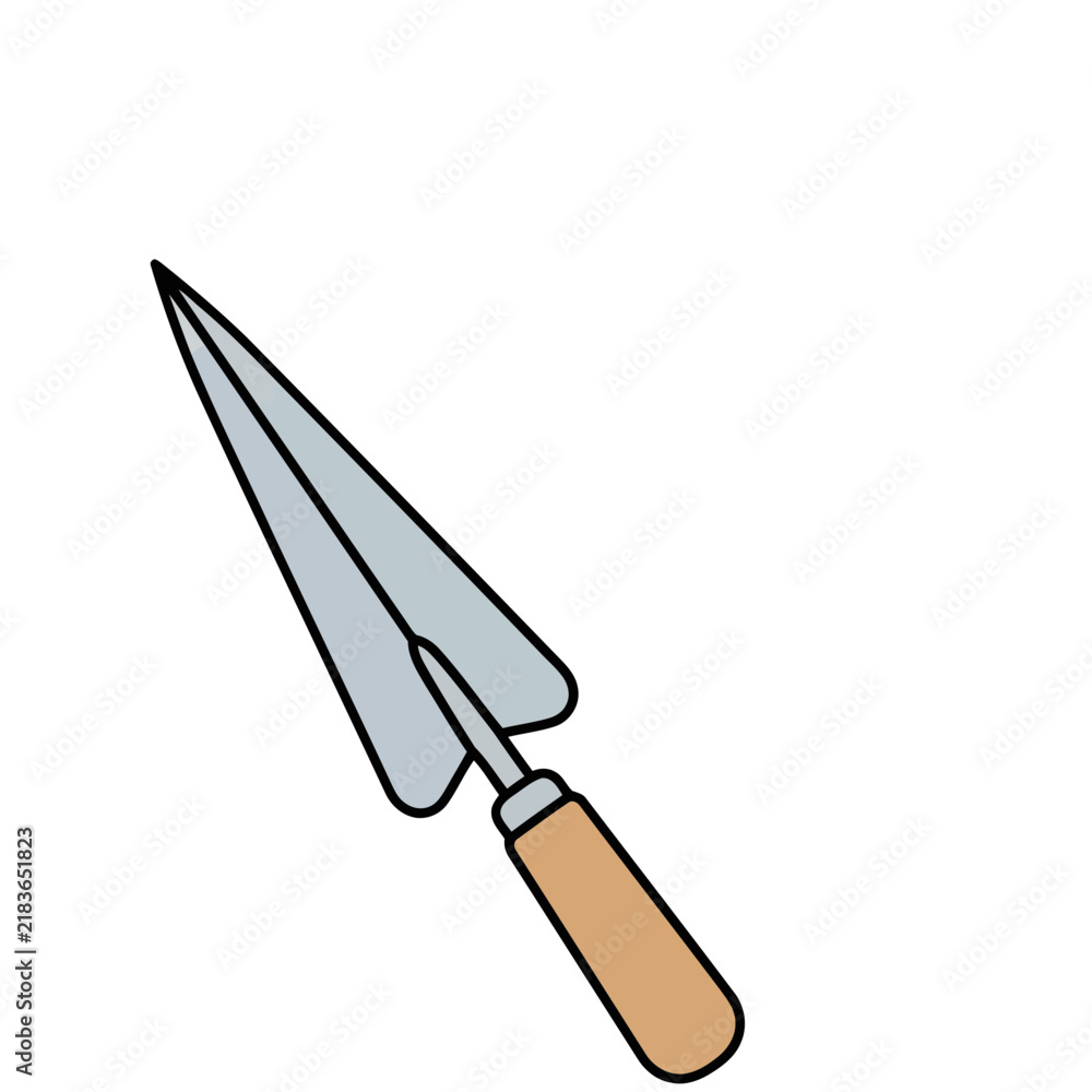Fototapeta premium Trowel tool
