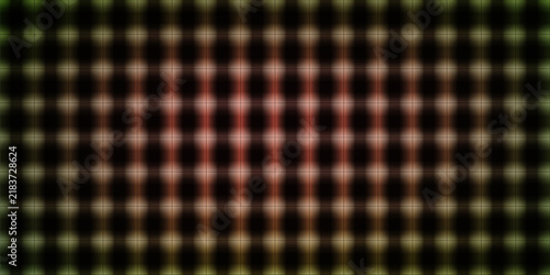 Abstract pixel art pattern with purple and green colors