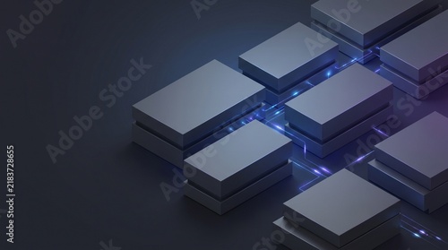 Modern Cloud Server Infrastructure Technology Generative AI