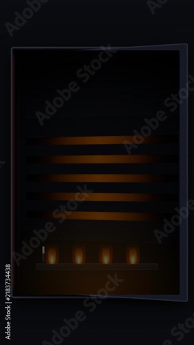 HVAC technician repairs furnace, weak flame glows bright and steady