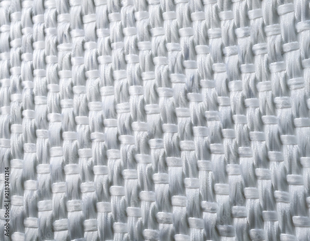 Fototapeta premium white woven plastic background texture