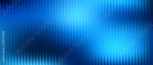 Abstract blue background with vertical lines and glowing light effect