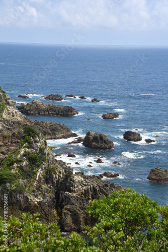 Konstfotografi 継子投からの風景　吉野熊野国立公園　和歌山県太地町