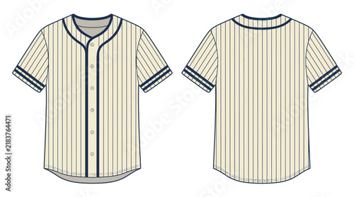 Baseball Jersey Isolated