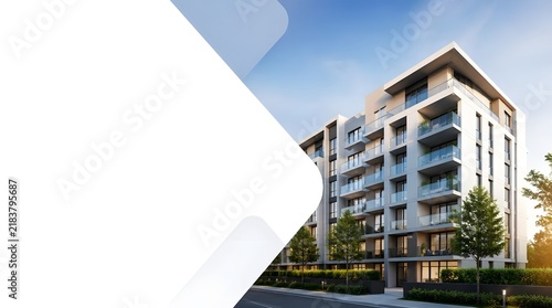 Modern Apartment Building Real Estate Banner Template