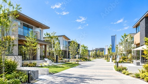 Obraz na płótnie 住宅展示場のイメージ01