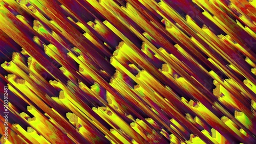 Advanced colorful noise. Computer generated 3d render