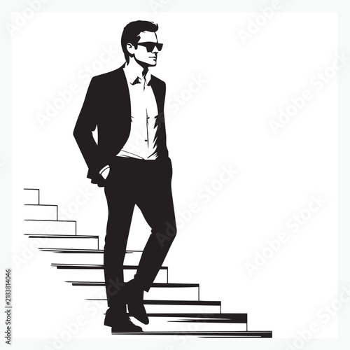 business man in suit