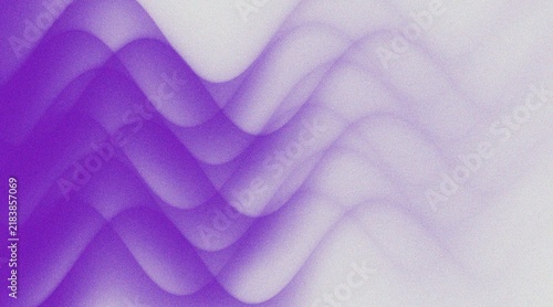 Abstract Purple Wavy Gradient Background with Grain Texture