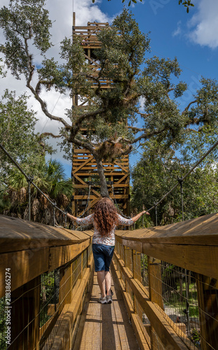 girl on the bridge
