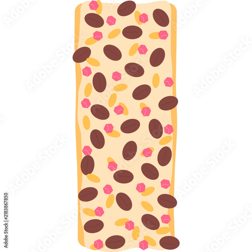 Protein Bar Illustration
