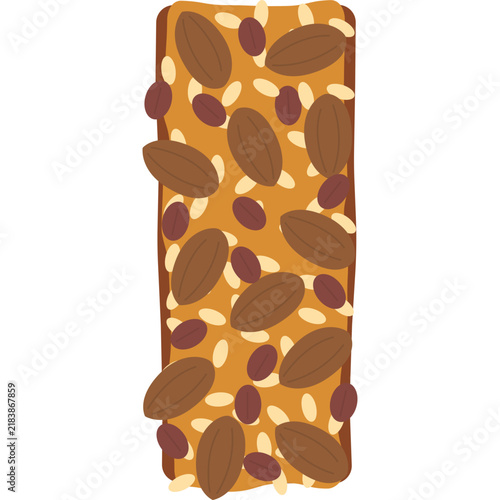 Protein Bar Illustration