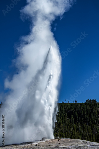 Obraz na płótnie old faithful geyser