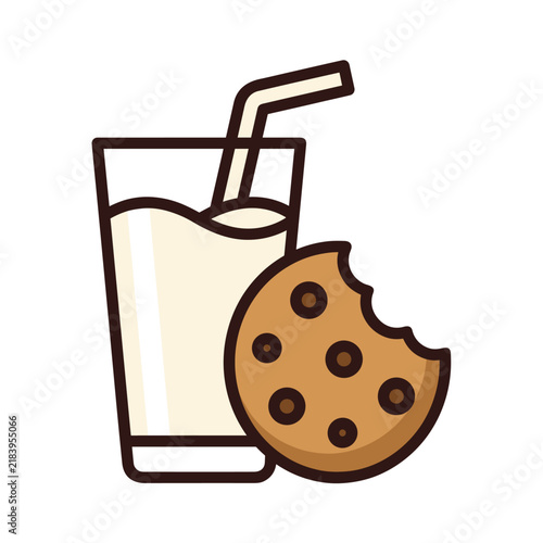Classic Milk and Cookie Snack Time Delight - Simple Pleasure