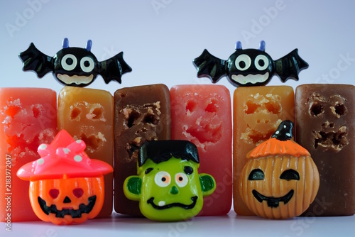 halloween monsters set