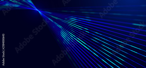 Glowing data particles dynamically assemble a 3d shape abstract digital vector background. Perfect for AI concepts, big data visualization, technology presentations for websites and corporate media