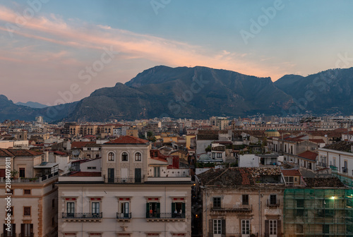 Palermo at Sunset