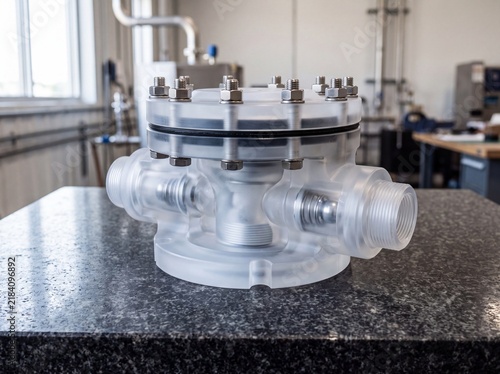 Chemical Metering Pump Liquid Head Industrial Dosing Equipment
