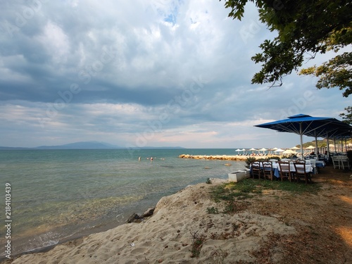 Photography The coast of the Mediterranean sea - Greece