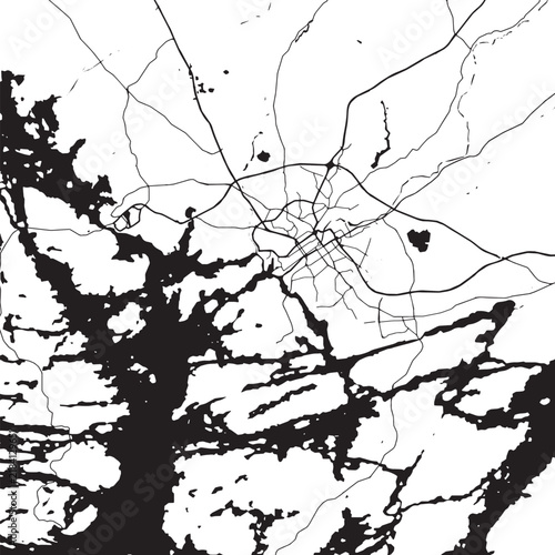 Turku City Skyline Vector Illustration Featuring Finland Famous Landmarks And Architecture Cityscape Design