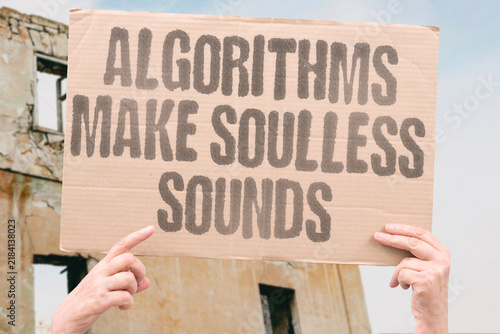 фотографія "Algorithms Make Soulless Sounds" Machine-generated music lacks emotional depth