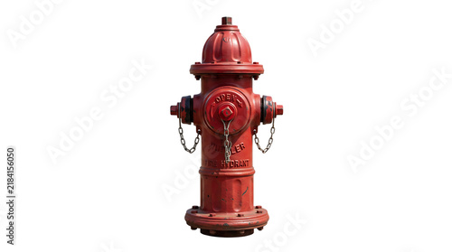 Plakat Fire hydrant isolated png