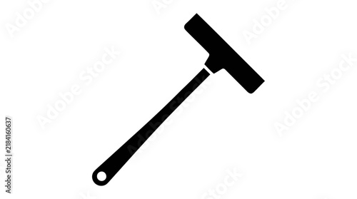 Vector illustration of squeegee icon on a transparent background