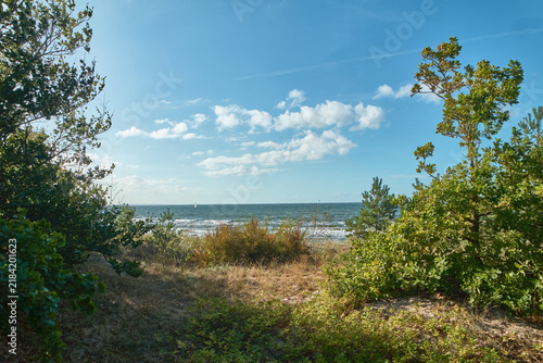 Misdroy-Miedzyzdroje , Strand Landschaf.