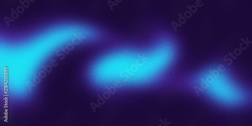 Vibrant abstract blue and purple neon background featuring soft glowing waves, atmospheric light, deep contrast, and subtle grain texture for modern digital design, technology