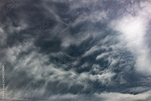 dramatic beautiful sky and clouds