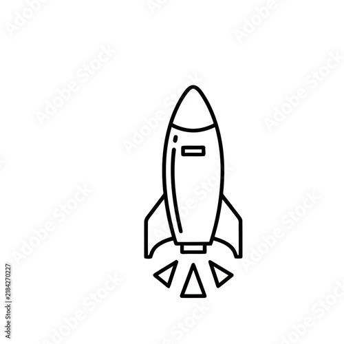 Rocketship icon