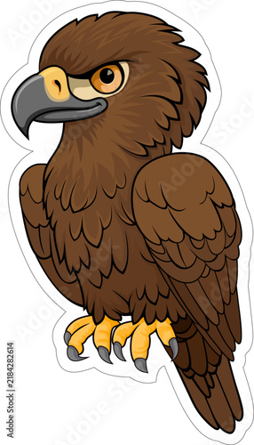 golden eagle, eagle, golden eagle sticker, eagle sticker, bird sticker, sticker, sticker design, cartoon sticker, cute sticker, animal sticker, bird sticker design, wildlife sticker, bird of prey, rap