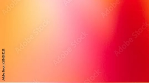 Abstract gradient background with smooth from orange to red color transition blurred colors
