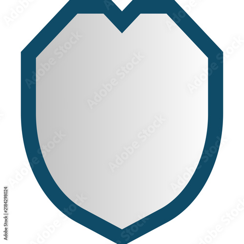 Shield Security Protection Isolated Icon Design
